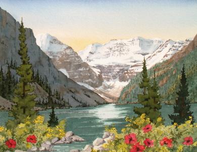 watercolour painting